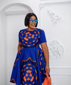 robe tout en pagne africain Archives Africabaie