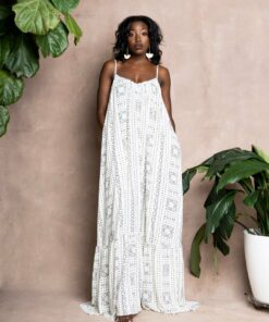 Robe Fanta: Robe Ample Blanche