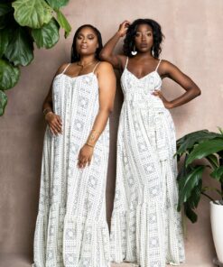 Robe Fanta: Robe Ample Blanche