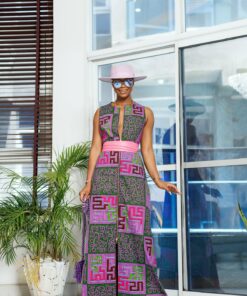 Maxi pagne africain top
